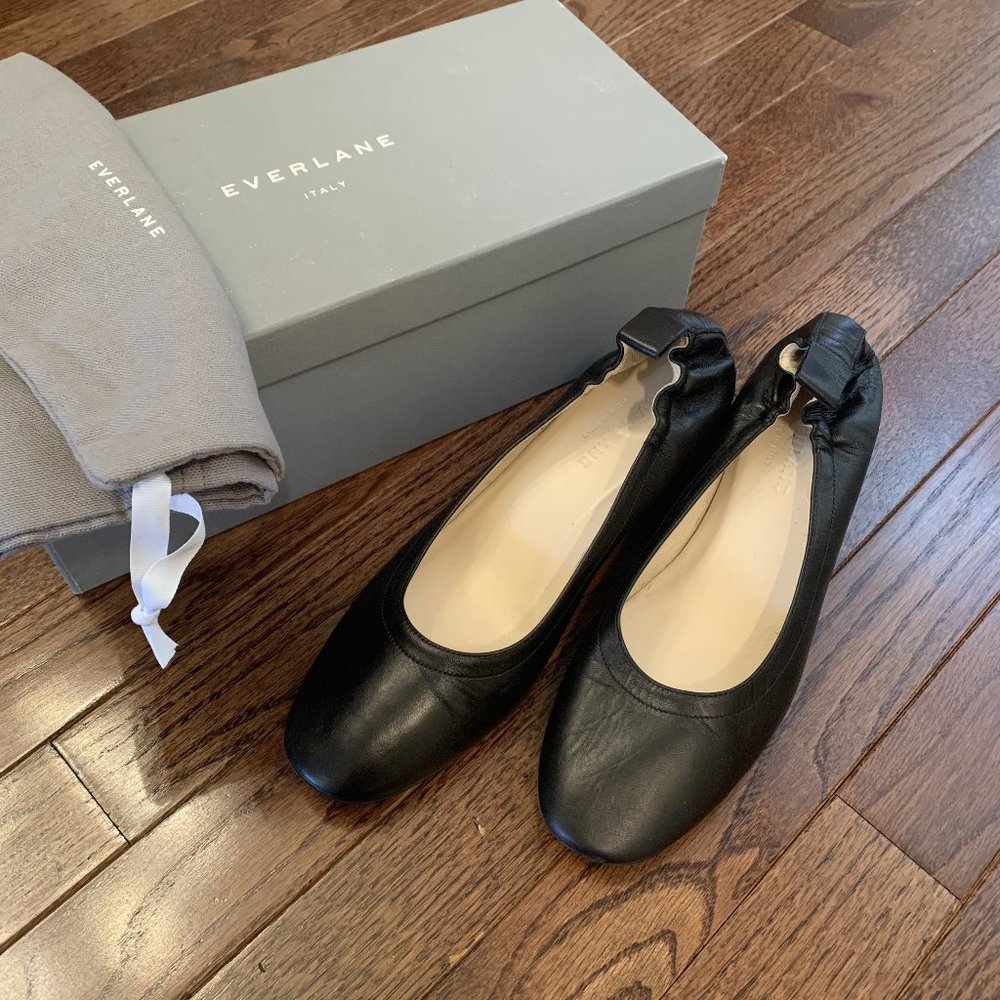 EVERLANE The Day Heel Black 7